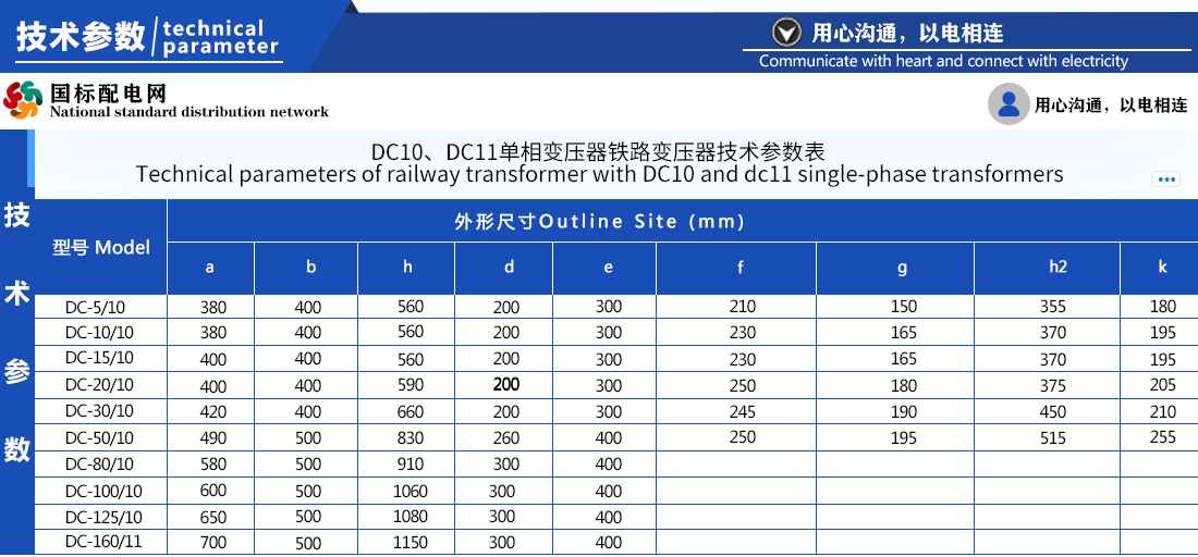 DC10DC11单相变压器铁路变压器