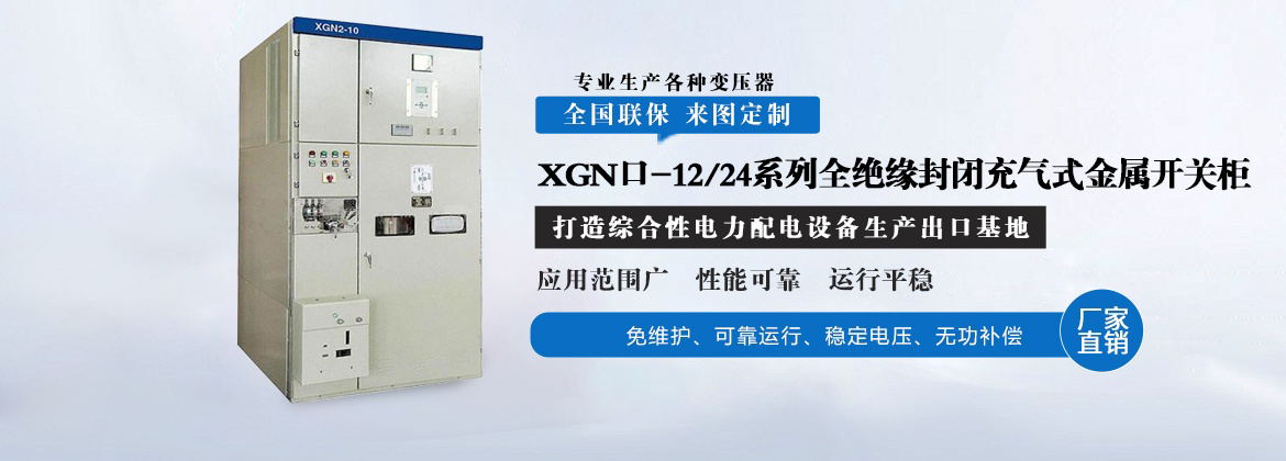 XGN口-12/24系列全绝缘全封闭充气式金属开关柜